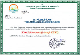 Yetkilendirilmis Tohumcu Belgesi